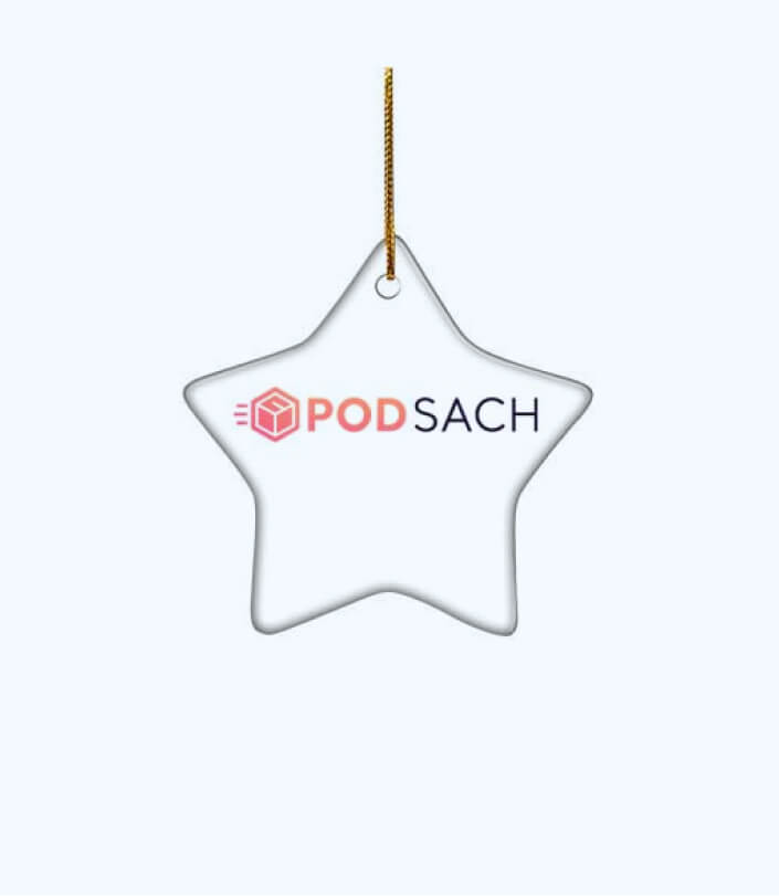 Ceramic Star Ornament